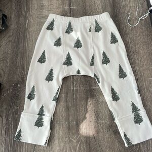 Kate Quinn Organic Cotton Christmas Tree Panda Pants